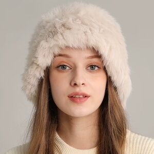 Real Rabbit fur hat